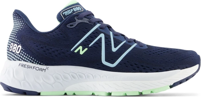 New Balance Fresh Foam X 880v13 nb navy/bleach blue/green aurac (Damen)