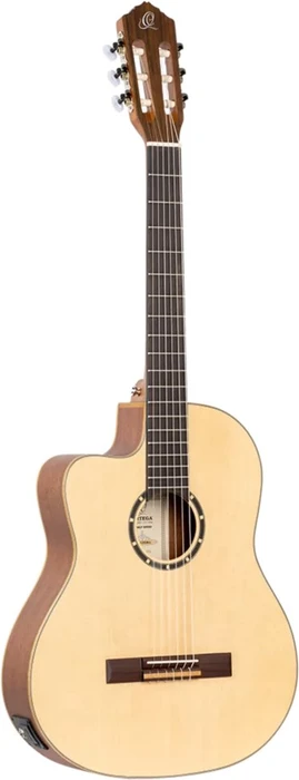 Ortega RCE125SN-L Thinline Left-Handed Natural