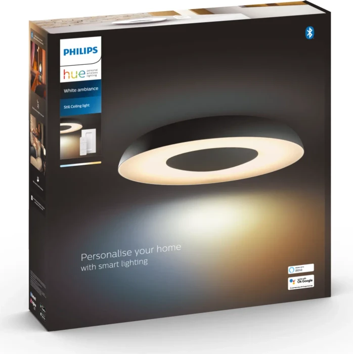 Philips Hue White Ambiance Still schwarz