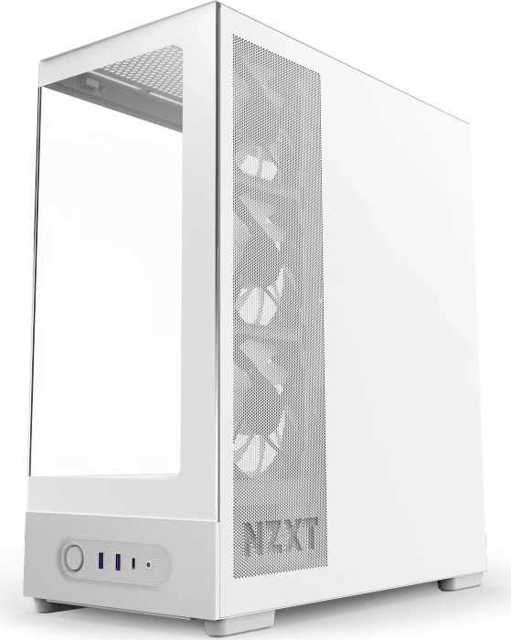 NZXT S5 RGB Deluxe White, Glasfenster