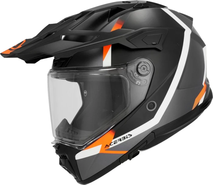 Acerbis Attack matt schwarz/grau/weiß/orange