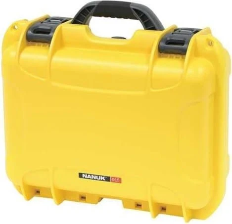Nanuk 915 Schutzkoffer ohne Schaumstoff gelb