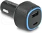 DeLOCK Kfz Ladeadapter USB Type-C PD 3.0 + USB Typ-A mit 63 W schwarz Vorschaubild