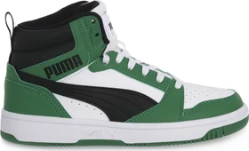 Puma Rebound V6 Mid puma white/archive green/puma black (Junior)