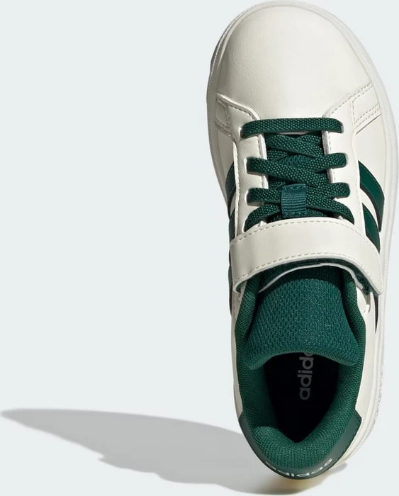 adidas Grand Court 2.0 off white/collegiate green/core black (Junior)