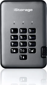 iStorage diskAshur Pro SSD, 256GB, USB-A 3.0