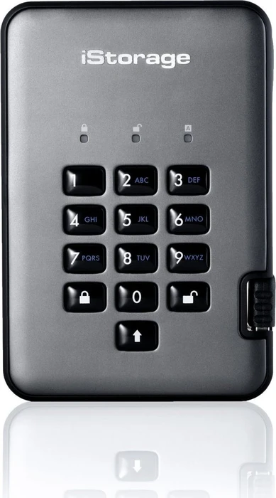 iStorage diskAshur Pro SSD, 256GB, USB-A 3.0