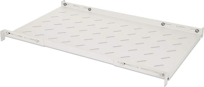 Intellinet 19" Fachboden zur Festmontage, grau, 750mm Einbautiefe, 1HE