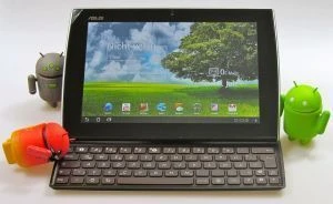 ASUS Eee Pad Slider SL101, braun, 32GB