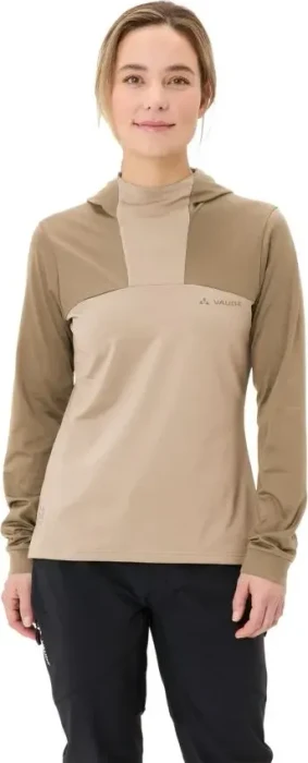Vaude Qimsa Hoody Trikot langarm oat (Damen)