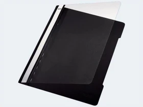Leitz Standard Schnellhefter Plastik, A4, schwarz