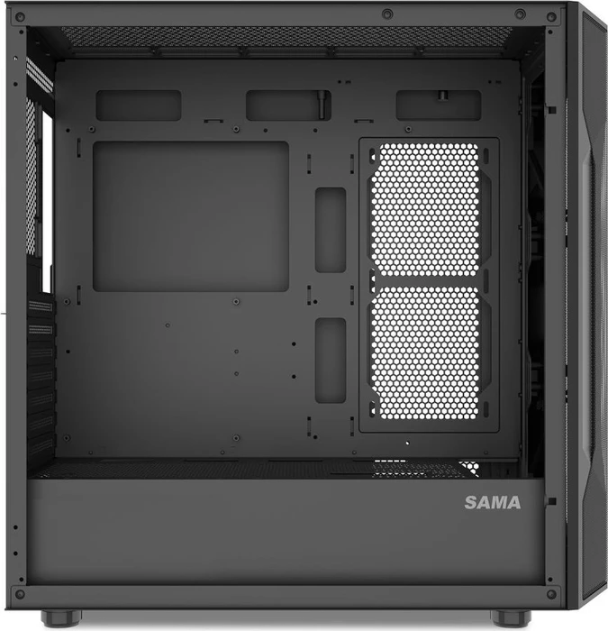 SAMA S40E, schwarz, Glasfenster