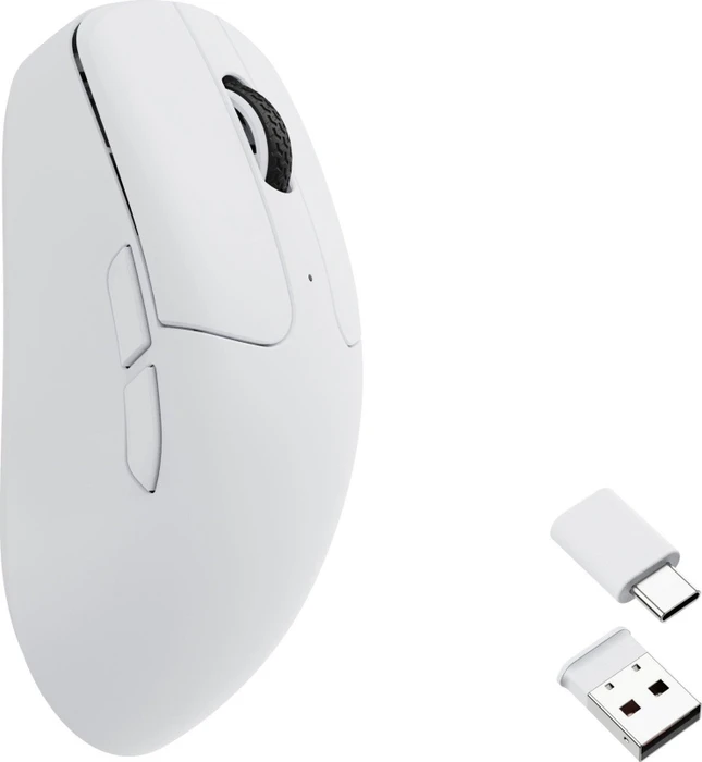 Keychron M2 Wireless Mouse weiß, USB/Bluetooth