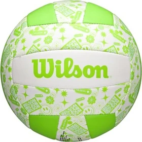 Wilson Stamp Beachvolleyball grün/weiß