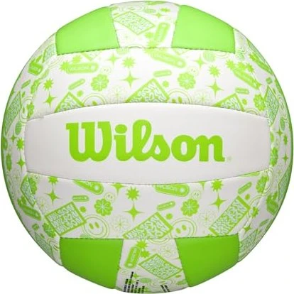 Wilson Stamp Beachvolleyball grün/weiß