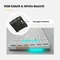 Lofree Flow84, Silver, LEDs weiß, Kailh LOW PROFILE Ghost, USB/Bluetooth, US Vorschaubild