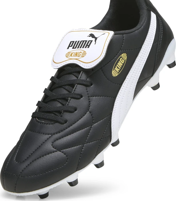 Puma King Top FG/AG schwarz/weiß/gold (Herren)