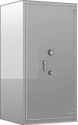 Primat 4560 EN4 Tresor, Schlüsselschloss