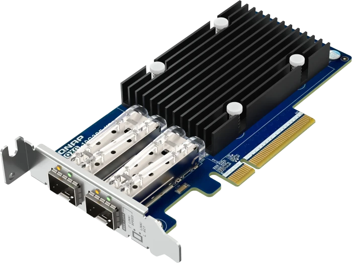 QNAP LAN-Adapter, 2x SFP+, PCIe 3.0 x8