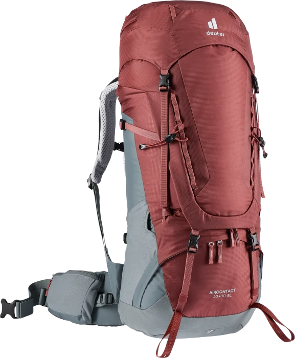 Deuter Aircontact 40+10 SL Modell 2021 redwood/teal (Damen)