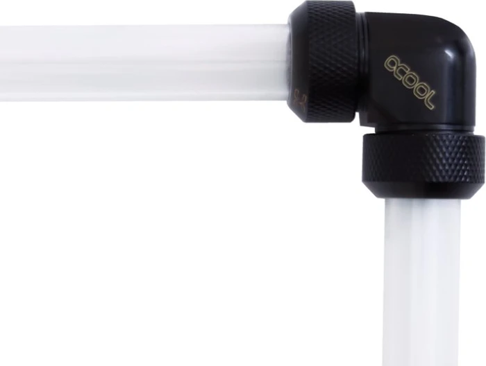Alphacool Eiszapfen L-Verbinder 90° 13mm, deep black