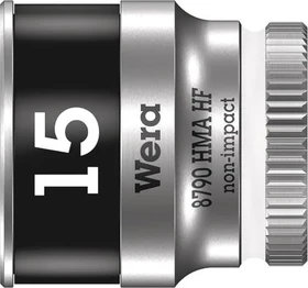 Wera 8790 HMA HF Zyklop Außensechskant Steckschlüssel 1/4", 15x23mm