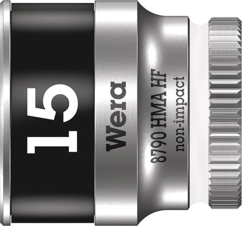Wera 8790 HMA HF Zyklop Außensechskant Steckschlüssel 1/4", 15x23mm