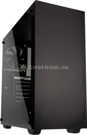 Kolink Stronghold, schwarz, Glasfenster