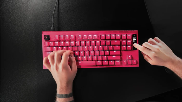 Logitech G PRO X2 TKL Rapid, magenta, KS-20 Magnetic Analog, USB, UK