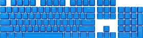 Corsair Pro Keycap Mod Kit, Kunststoff (PBT) Double-Shot, blau, 104 Tasten, ANSI-US