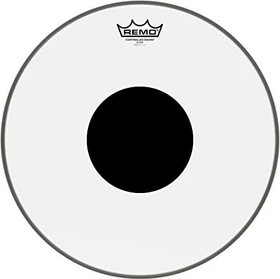 Remo Controlled Sound Clear Black Dot 15"