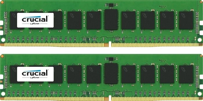 Crucial RDIMM 16GB Kit, DDR4-2133, CL15, 1RX4, reg ECC