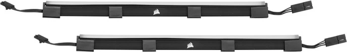 Corsair iCUE LS100 Smart Lighting Strip Expansion Kit, 2x LED-Streifen, schwarz/weiß