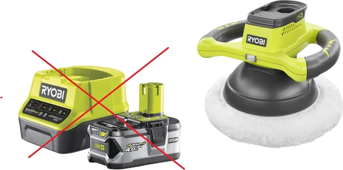 Ryobi R18B-0 Akku-Exzenterpolierer solo