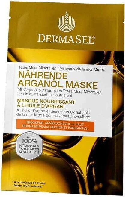 Dermasel Spa Totes Meer Arganöl Maske, 12ml