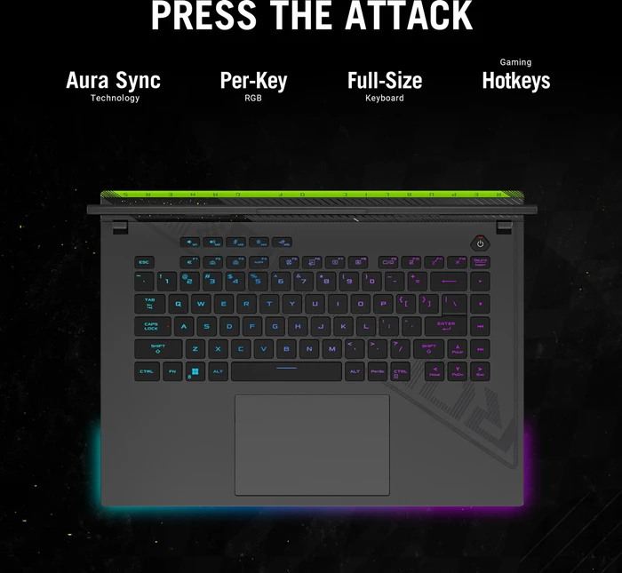 ASUS ROG Strix G18 (2023) G814JV-N6062W, Eclipse Gray, Core i7-13650HX, 16GB RAM, 1TB SSD, GeForce RTX 4060, DE