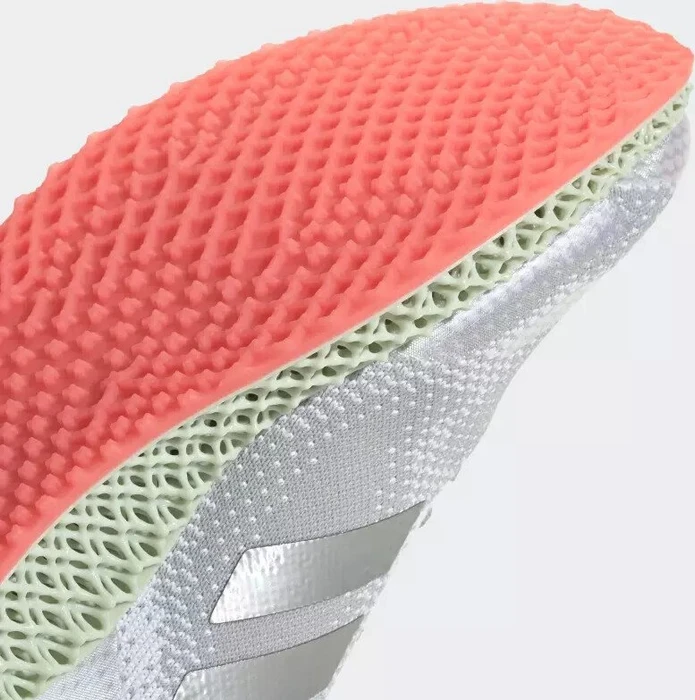 adidas 4D Run 1.0 cloud white/silver metallic/signal pink