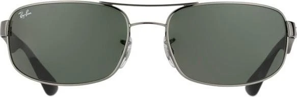 Ray-Ban RB3445 61mm gunmetal-black/green