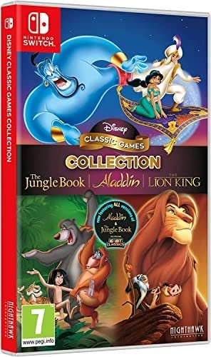 Disney Classic Games: Aladdin & The Lion King & The Jungle Book (Switch)