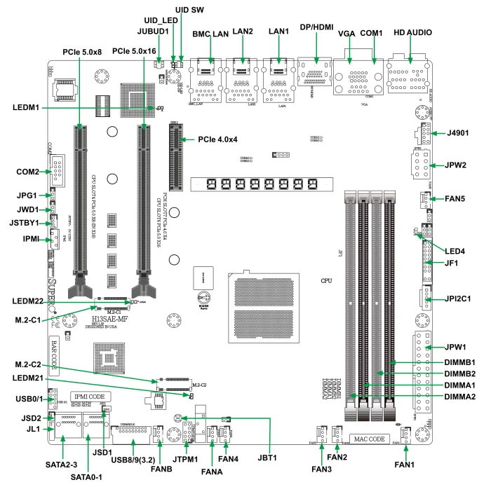 Supermicro A+ Server AS-2015A-TR, 2HE