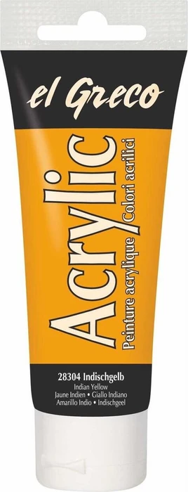 Kreul el Greco Acrylic Ink Acrylfarbe, indischgelb, 75ml (28304)