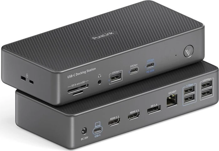 PureLink Vuelogic 15-in-1 USB-C Docking Station, USB-C 3.1 [Buchse]