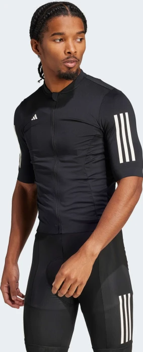 adidas Tempo 3-Streifen Trikot kurzarm schwarz (Herren)