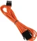 BitFenix Alchemy 8-Pin EPS12V Verlängerung 45cm, sleeved orange Vorschaubild