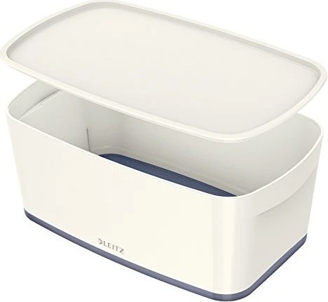 Leitz MyBox WOW Aufbewahrungsbox klein, weiß, inkl. Deckel