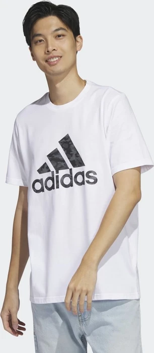 adidas Camo T-Shirt kurzarm weiß (Herren)