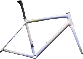 Specialized S-Works Aethos Rennrad Rahmenset satin clay/power indigo/silver dust/radial fade-lapis edge fade hyper lapis