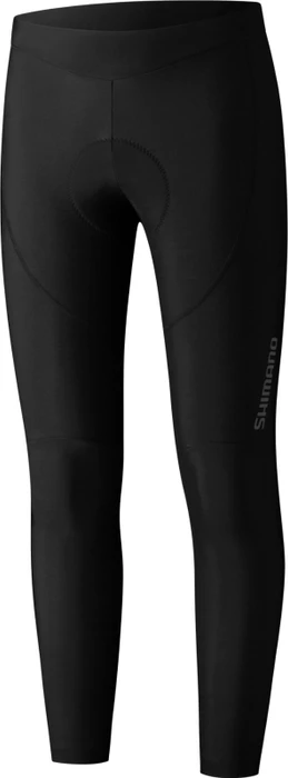 Shimano Vertex Tights mit Sitzpolster Fahrradhose lang schwarz (Herren)