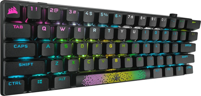 Corsair Gaming K70 PRO MINI Wireless, MX SPEED RGB Silver, USB/Bluetooth, US