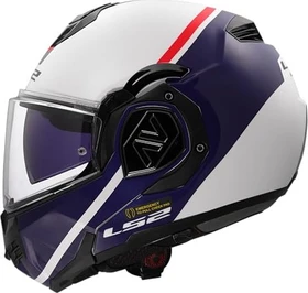 LS2 FF906 Advant Swipe weiß/blau/rot